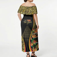 Papua New Guinea Hapi De Bilong Indipendens Off Shoulder Maxi Dress Special Style