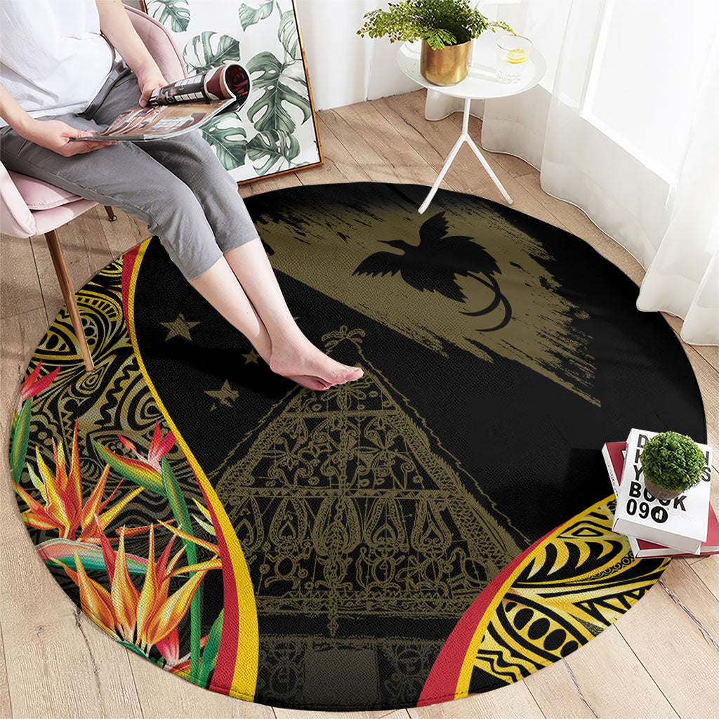 Papua New Guinea Hapi De Bilong Indipendens Round Carpet Special Style