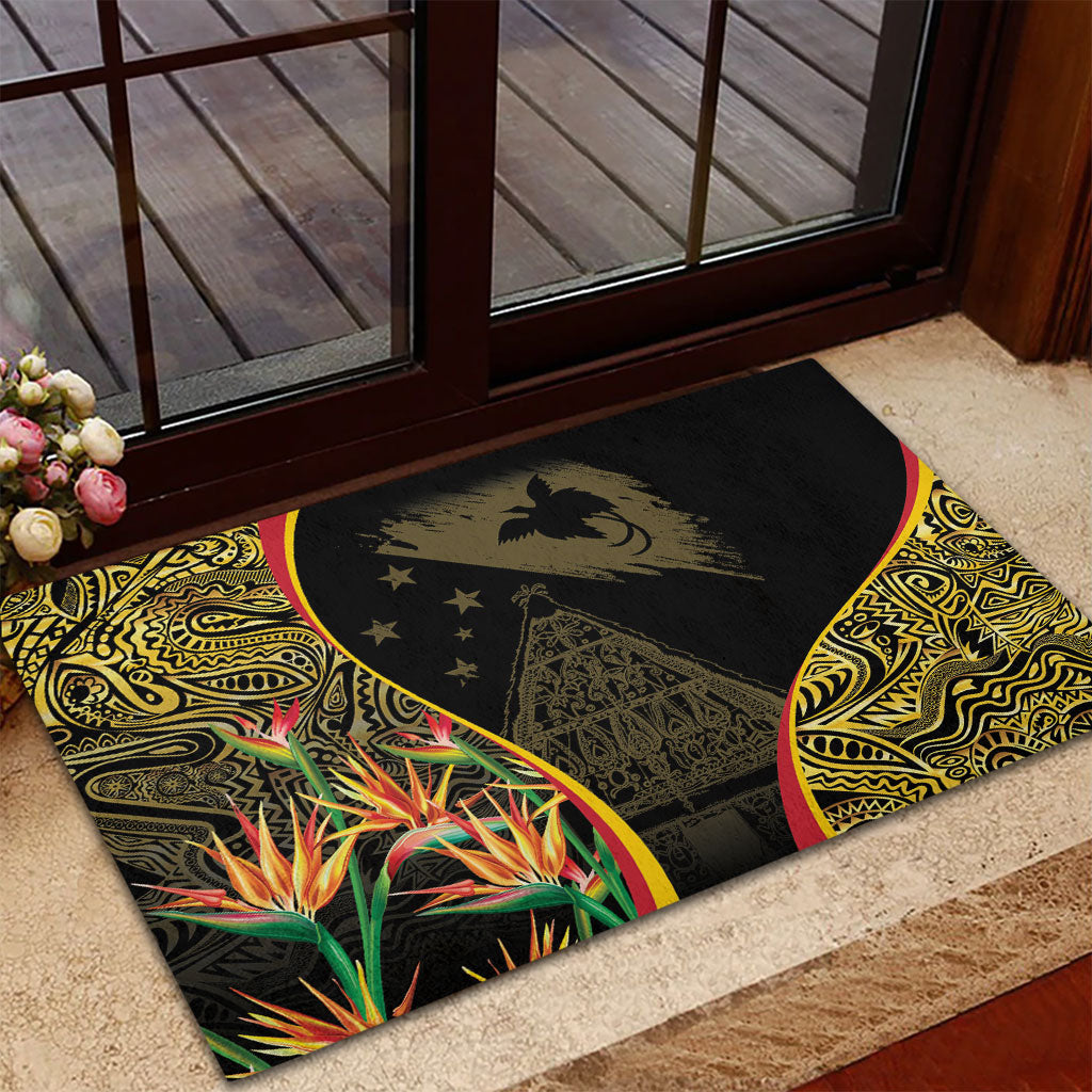 Papua New Guinea Hapi De Bilong Indipendens Rubber Doormat Special Style