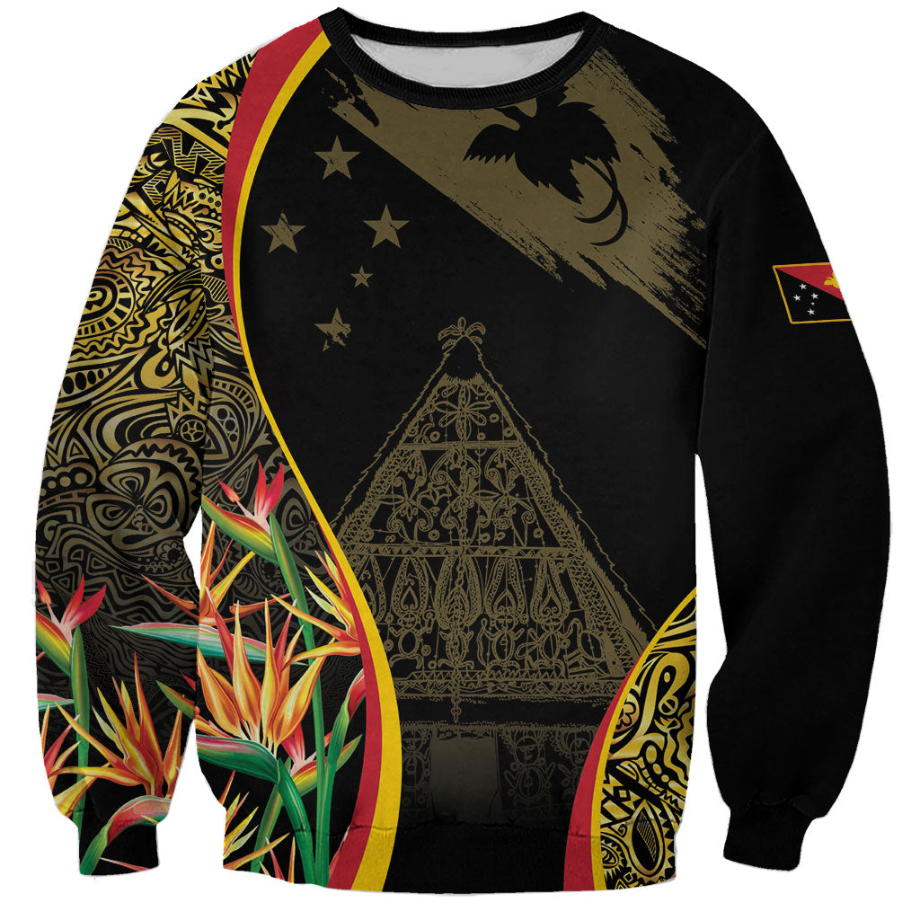 Papua New Guinea Hapi De Bilong Indipendens Sweatshirt Special Style LT05 Unisex Black - Polynesian Pride