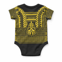 Philippines Filipinos Baby Onesie Igorot Tribal Pattern Black LT05 - Polynesian Pride