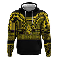 Philippines Filipinos Hoodie Igorot Tribal Pattern Black