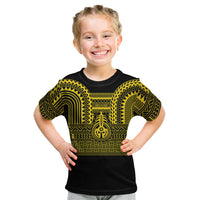 Philippines Filipinos Kid T Shirt Igorot Tribal Pattern Black