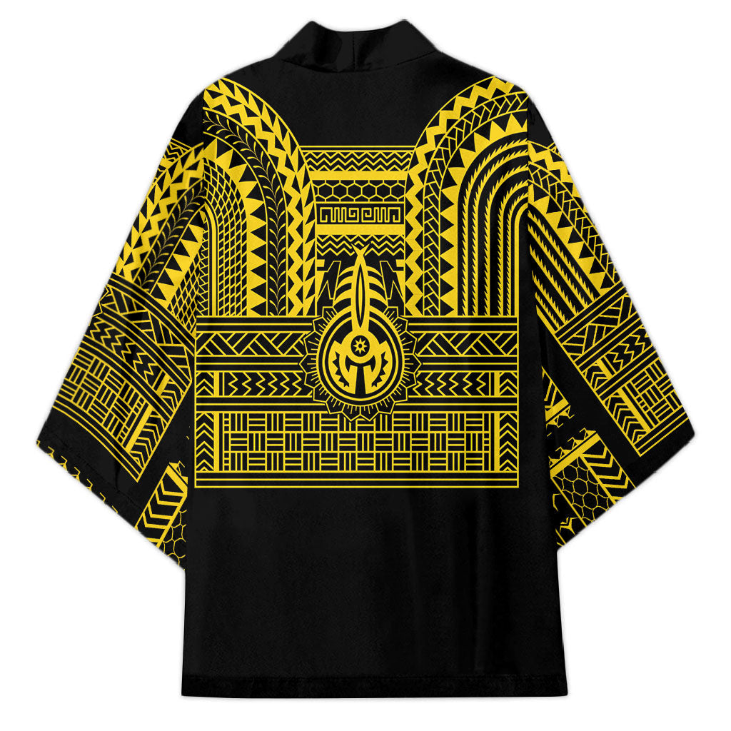 Philippines Filipinos Kimono Igorot Tribal Pattern Black
