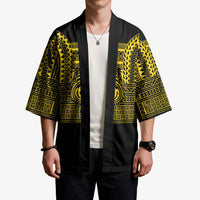 Philippines Filipinos Kimono Igorot Tribal Pattern Black