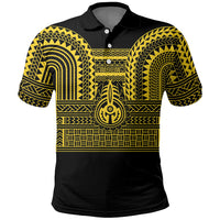 Philippines Filipinos Polo Shirt Igorot Tribal Pattern Black