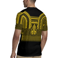 Philippines Filipinos Rugby Jersey Igorot Tribal Pattern Black