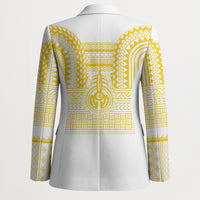 Philippines Filipinos Blazer Igorot Tribal Pattern White