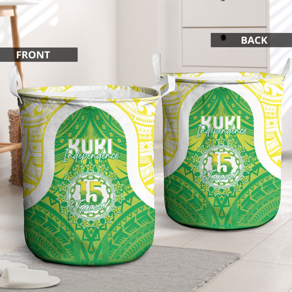 Kuki Independence 2026 Laundry Basket Cook Islands 15 Finest Green Version