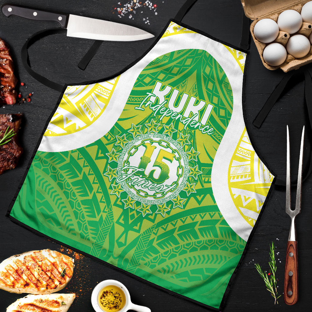 Kuki Independence 2026 Apron Cook Islands 15 Finest Green Version