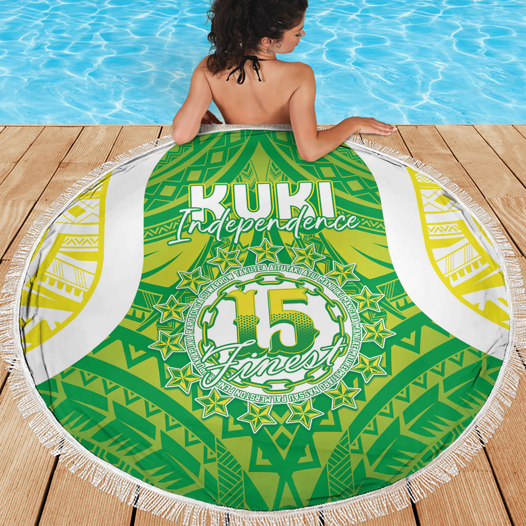 Kuki Independence 2026 Beach Blanket Cook Islands 15 Finest Green Version