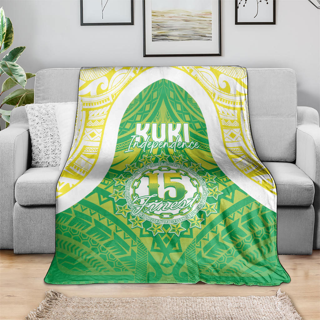 Kuki Independence 2026 Blanket Cook Islands 15 Finest Green Version