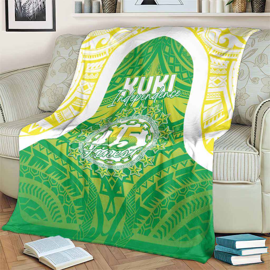 Kuki Independence 2026 Blanket Cook Islands 15 Finest Green Version