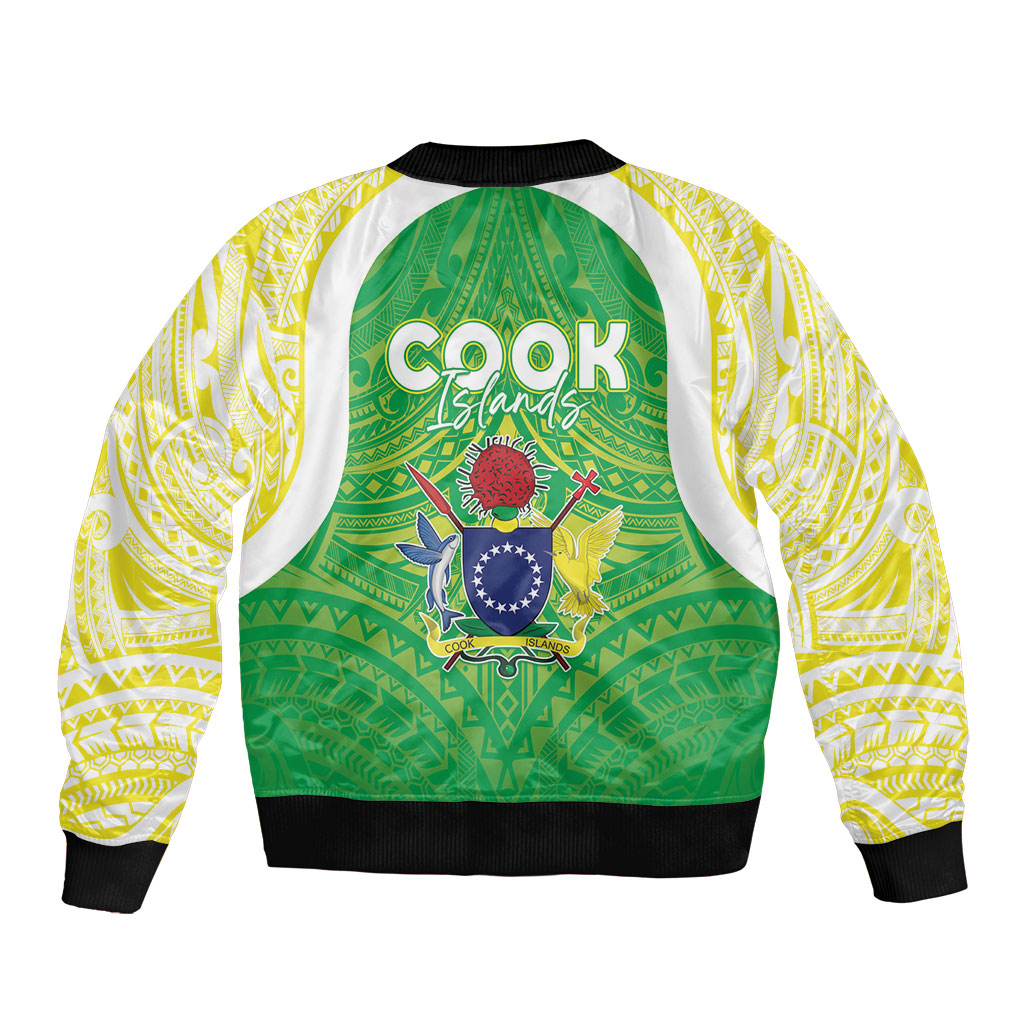 Kuki Independence 2026 Bomber Jacket Cook Islands 15 Finest Green Version