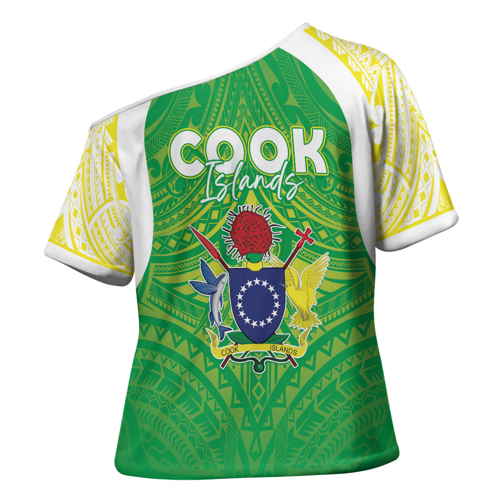 Kuki Independence 2026 Cross Shoulder Shirt Cook Islands 15 Finest Green Version