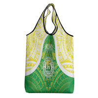 Kuki Independence 2026 Grocery Bag Cook Islands 15 Finest Green Version