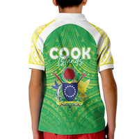 Kuki Independence 2026 Kid Polo Shirt Cook Islands 15 Finest Green Version