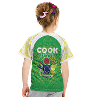 Kuki Independence 2026 Kid T Shirt Cook Islands 15 Finest Green Version