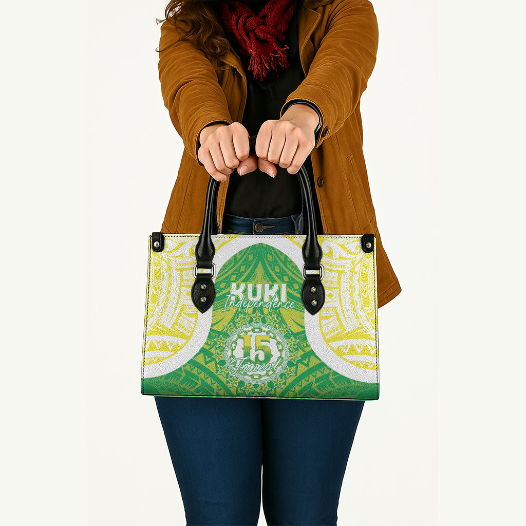 Kuki Independence 2026 Leather Bag Cook Islands 15 Finest Green Version