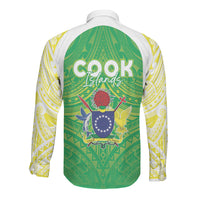 Kuki Independence 2026 Long Sleeve Button Shirt Cook Islands 15 Finest Green Version