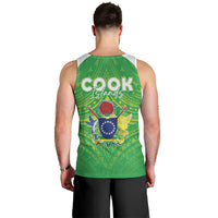 Kuki Independence 2026 Men Tank Top Cook Islands 15 Finest Green Version