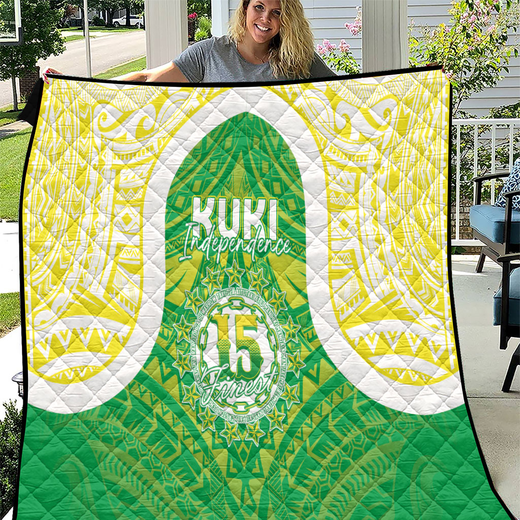 Kuki Independence 2026 Quilt Cook Islands 15 Finest Green Version