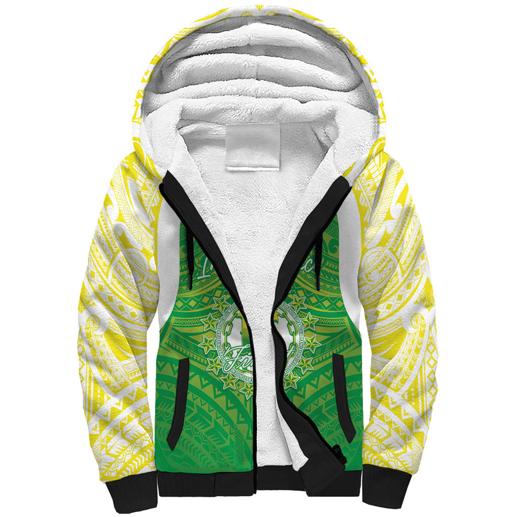 Kuki Independence 2026 Sherpa Hoodie Cook Islands 15 Finest Green Version