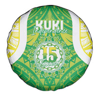 Kuki Independence 2026 Spare Tire Cover Cook Islands 15 Finest Green Version