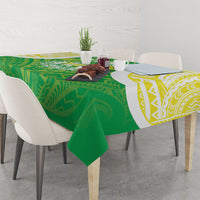 Kuki Independence 2026 Tablecloth Cook Islands 15 Finest Green Version