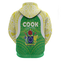 Kuki Independence 2026 Zip Hoodie Cook Islands 15 Finest Green Version