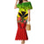 Personalized Hawaii Mermaid Dress Kakau Kanaka Maoli With Hibiscus Flowers LT05 Women Reggae - Polynesian Pride