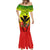 Personalized Hawaii Mermaid Dress Kakau Kanaka Maoli With Hibiscus Flowers LT05 - Polynesian Pride