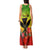 Personalized Hawaii Tank Maxi Dress Kakau Kanaka Maoli With Hibiscus Flowers LT05 - Polynesian Pride