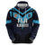 Custom Fiji Kaiviti Rugby Hoodie Fiji Tapa Pattern