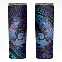 Hawaii Makahiki Turtle Skinny Tumbler Spiral Polynesian Tattoo