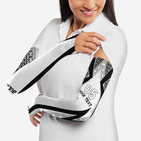 Custom Bula Fiji Football Arm Sleeves Go Champions - Polynesian Pride