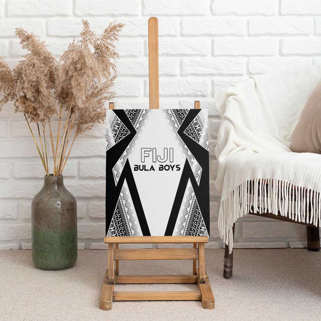 Bula Fiji Football Canvas Wall Art Go Champions - Polynesian Pride