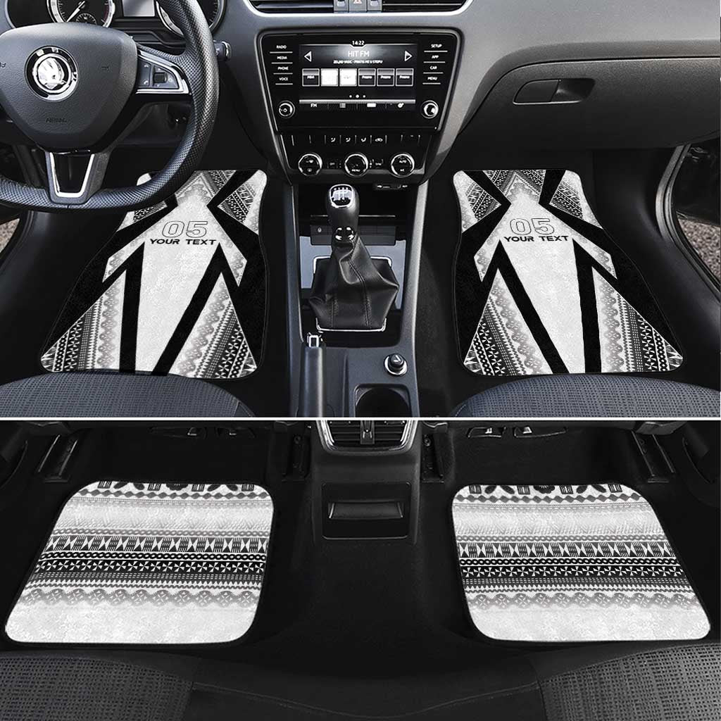 Custom Bula Fiji Football Car Mats Go Champions - Polynesian Pride