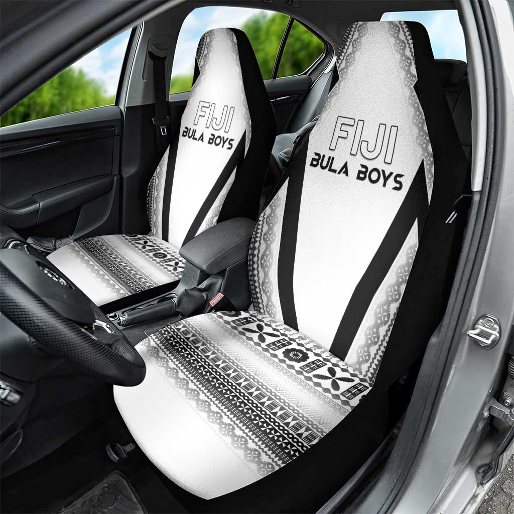 Bula Fiji Football Car Seat Cover Go Champions - Polynesian Pride