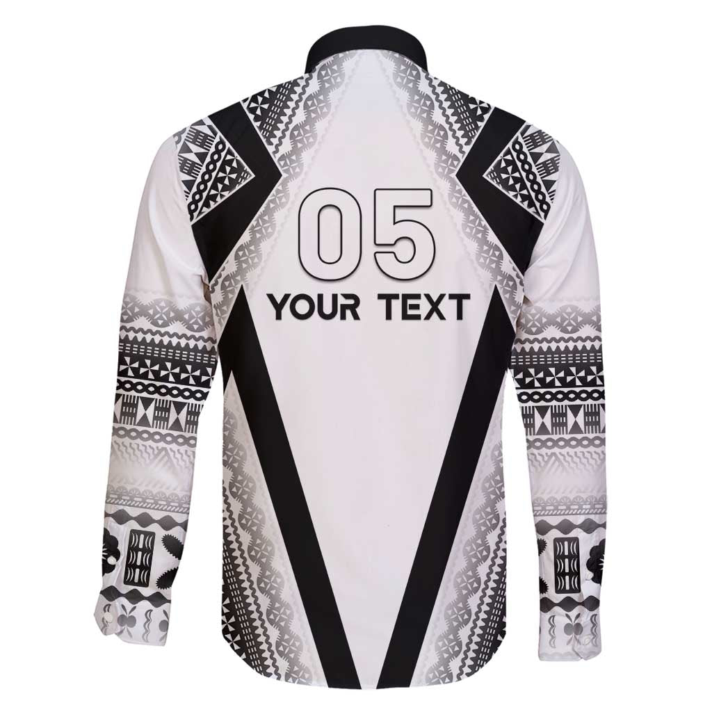 Custom Bula Fiji Football Family Matching Long Sleeve Bodycon Dress and Hawaiian Shirt Go Champions - Polynesian Pride