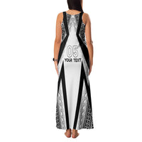 Custom Bula Fiji Football Family Matching Tank Maxi Dress and Hawaiian Shirt Go Champions - Polynesian Pride