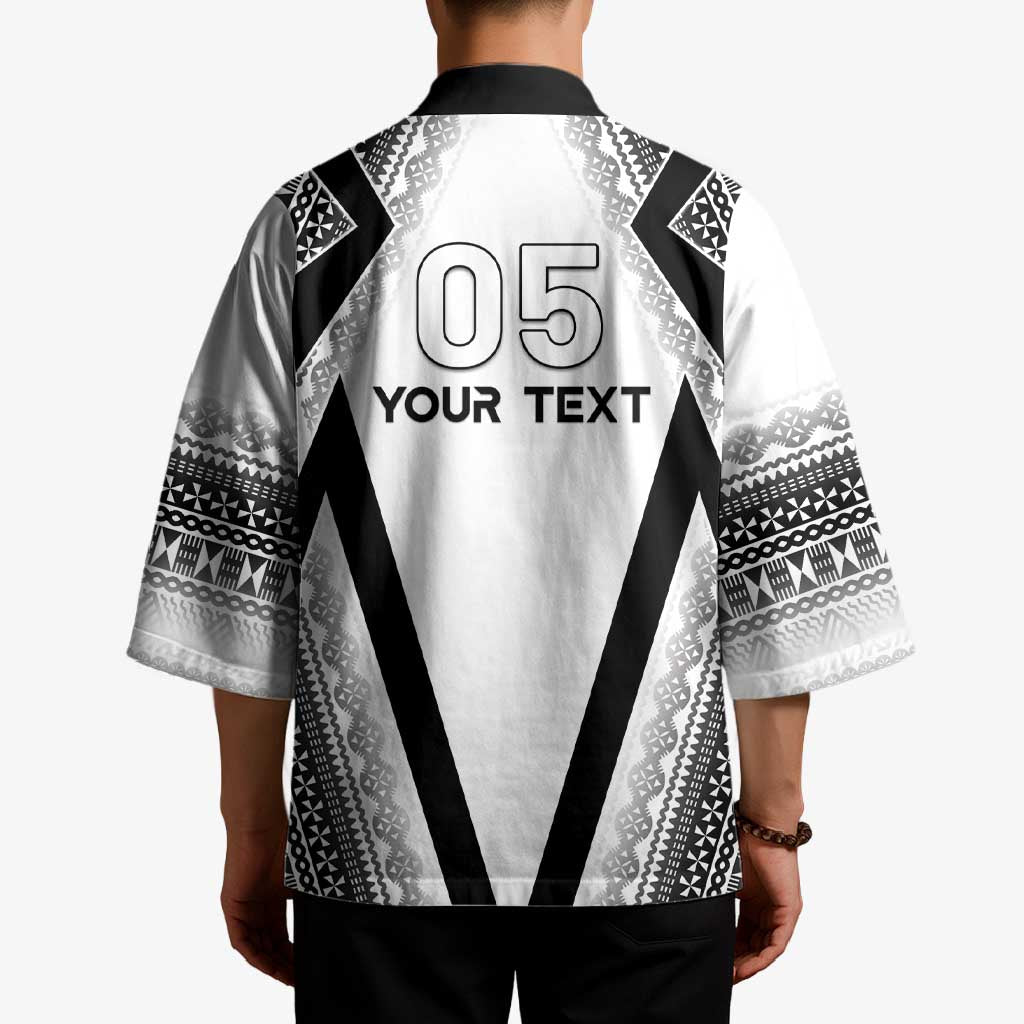 Custom Bula Fiji Football Kimono Go Champions - Polynesian Pride