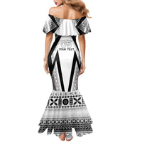Custom Bula Fiji Football Mermaid Dress Go Champions - Polynesian Pride
