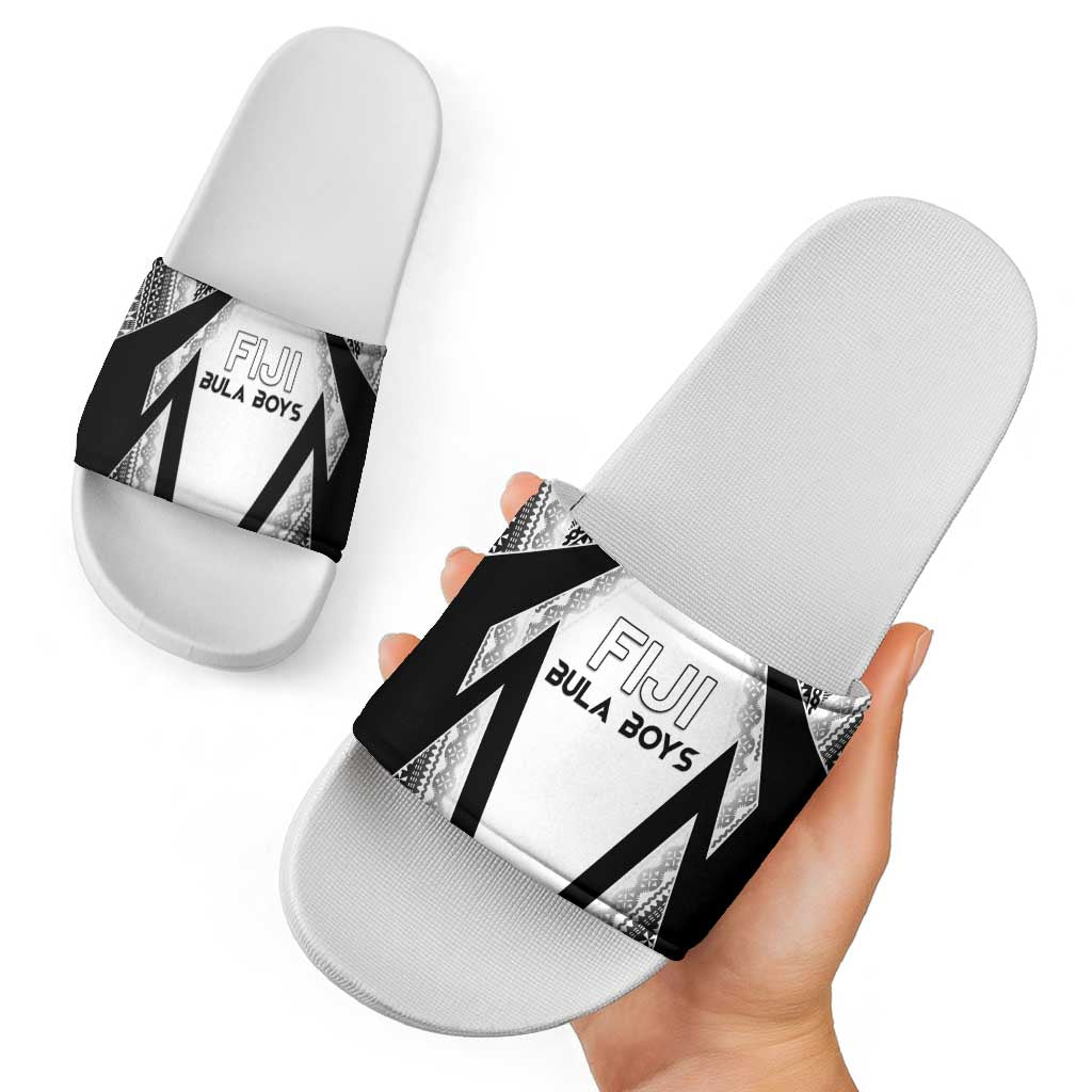 Bula Fiji Football Slide Sandals Go Champions - Polynesian Pride