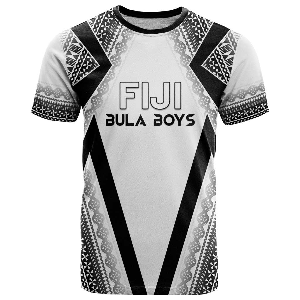 Custom Bula Fiji Football T Shirt Go Champions - Polynesian Pride