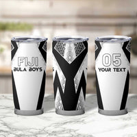 Custom Bula Fiji Football Tumbler Cup Go Champions - Polynesian Pride