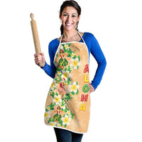 Aloha Hawaii Chilly Christmas Apron Tropical Vibes