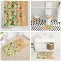 Aloha Hawaii Chilly Christmas Bathroom Set Tropical Vibes