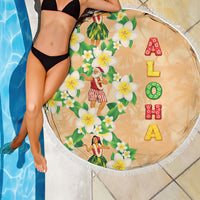 Aloha Hawaii Chilly Christmas Beach Blanket Tropical Vibes