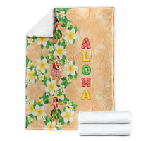 Aloha Hawaii Chilly Christmas Blanket Tropical Vibes